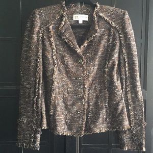 St. John Collection Tweed Blazer